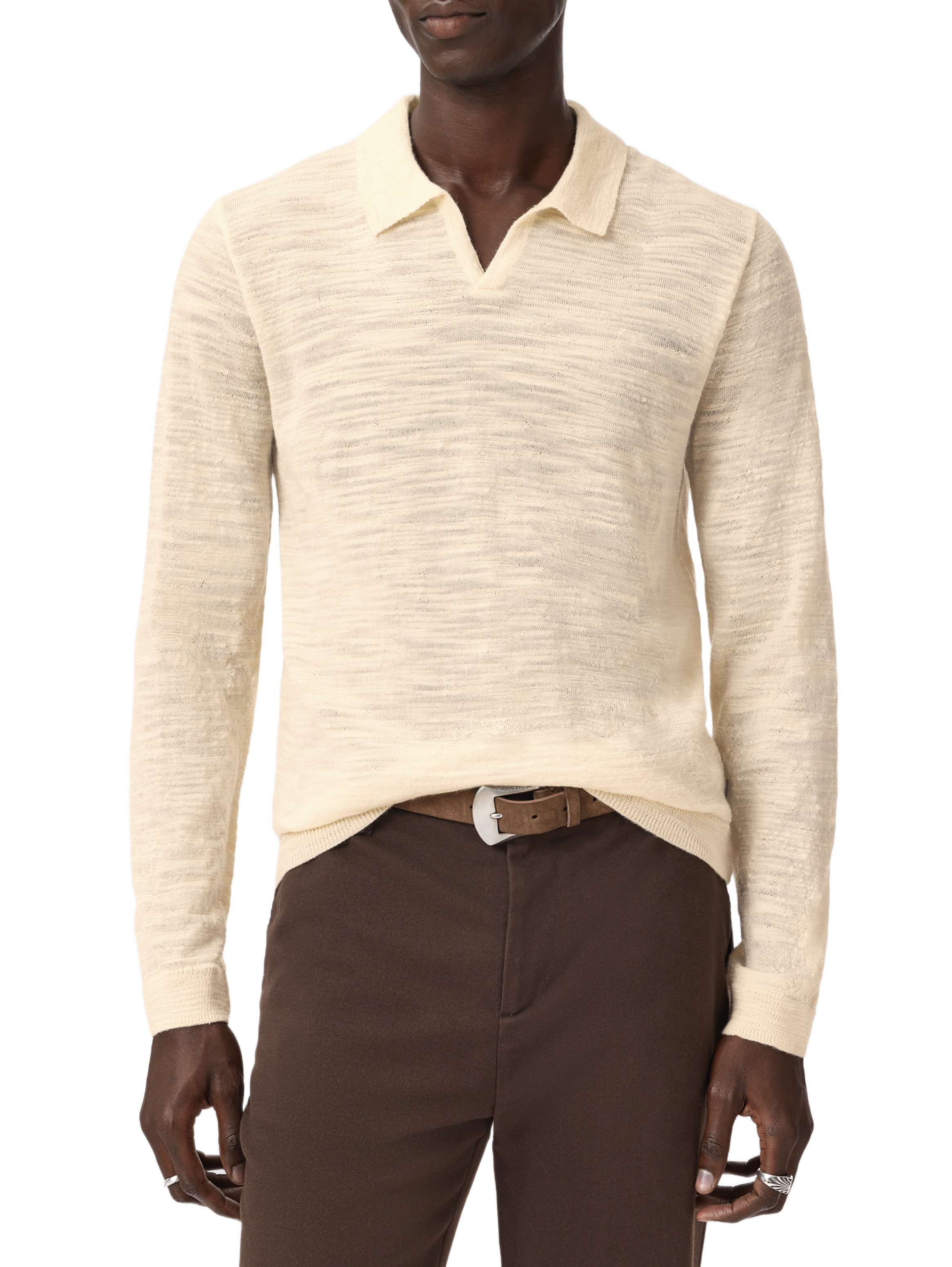 John Varvatos Slub Polo, SALT