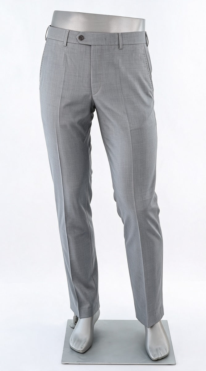 Meyer Grayson Pants, Light Grey | Mondo Uomo Naples FL