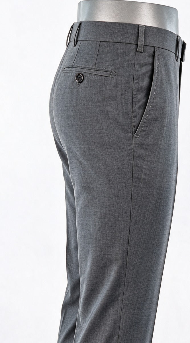 Meyer Grayson Pants, Mid Grey – view 2
