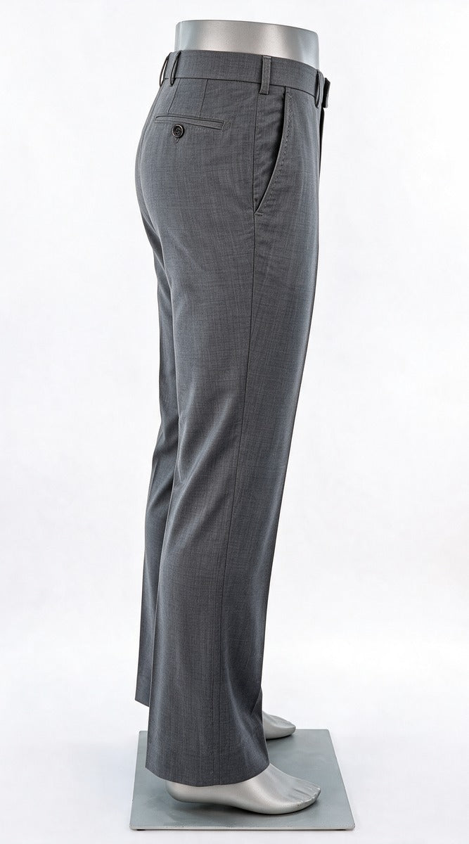 Meyer Grayson Pants, Mid Grey – view 3