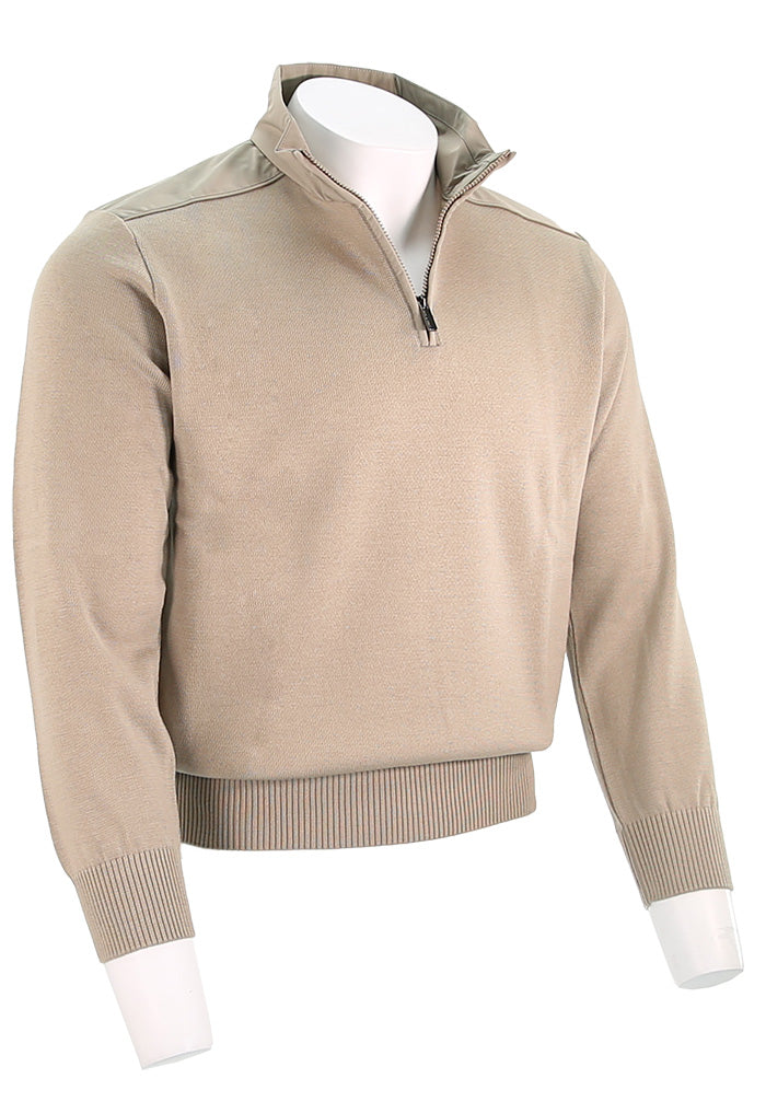 Typhoon Re4x4 Soft Cool Touch wool half zip sweater For Men Angled Side View 99311021