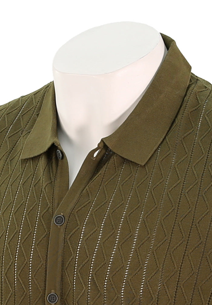 John Varvatos Short Sleeve Sweater Shirt