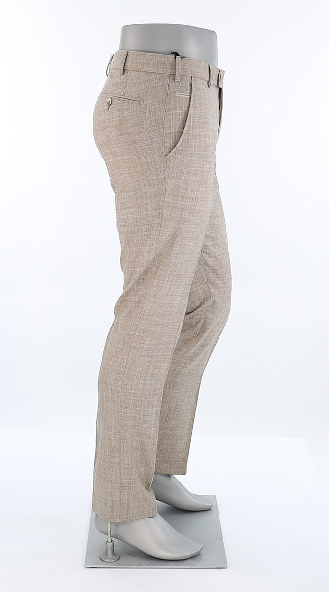 Meyer 2026 Bonn Linen Pants, CAMEL