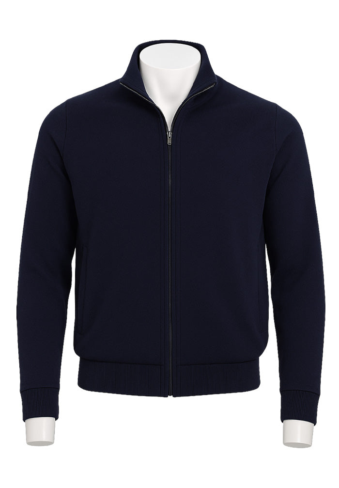 St. Croix Long Sleeve Zip Mock, Deep Navy