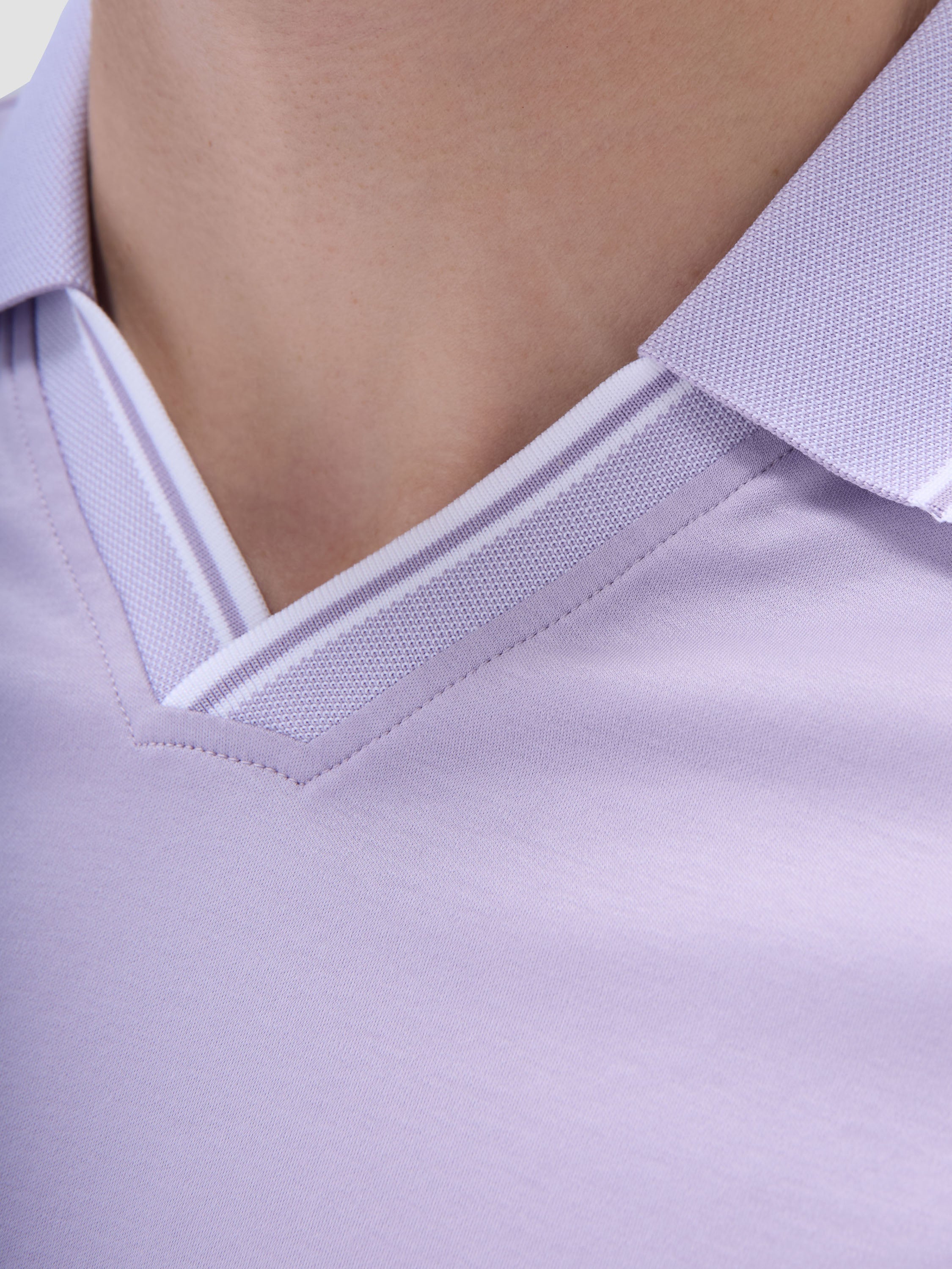 S/S Bugatchi Johnny Collar Polo