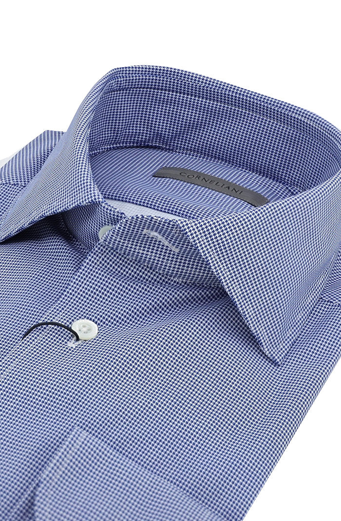 Corneliani Long Sleeve Shirt, Navy