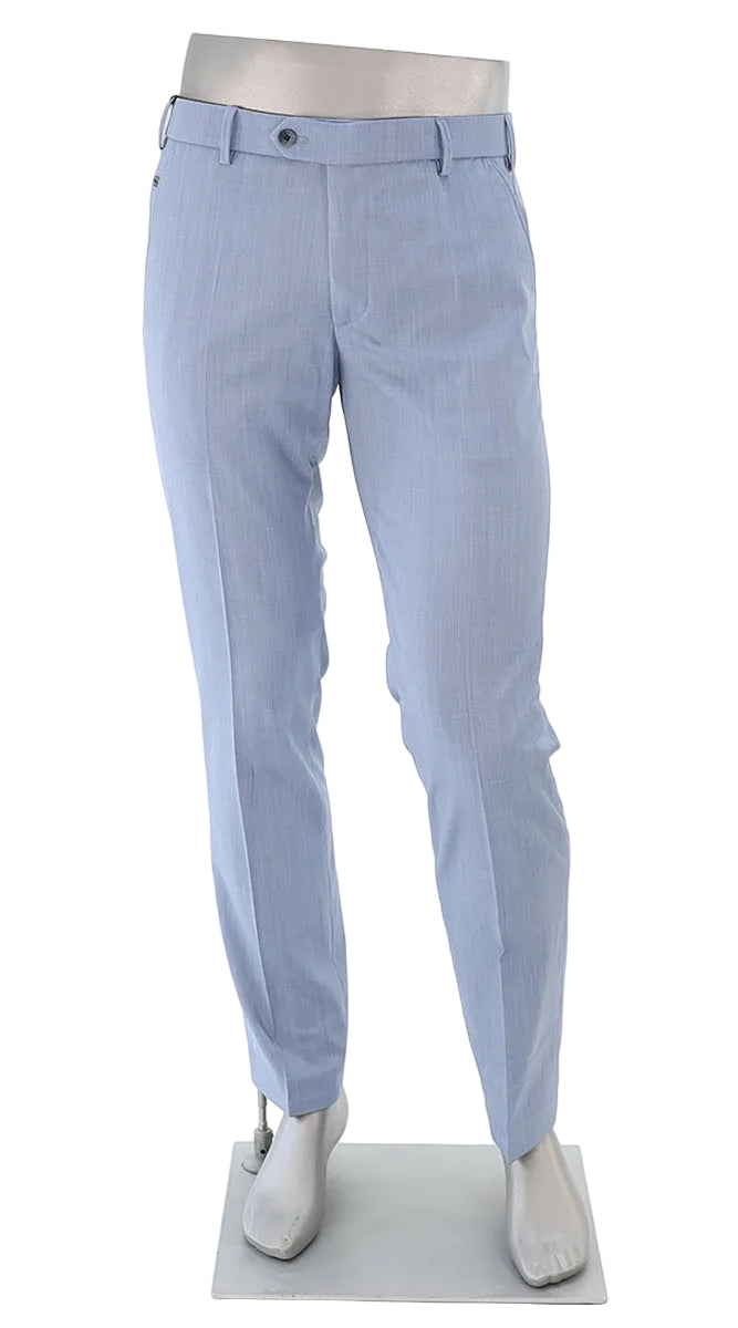 Meyer 2500 Bonn Pants, Light Blue | Mondo Uomo Naples FL