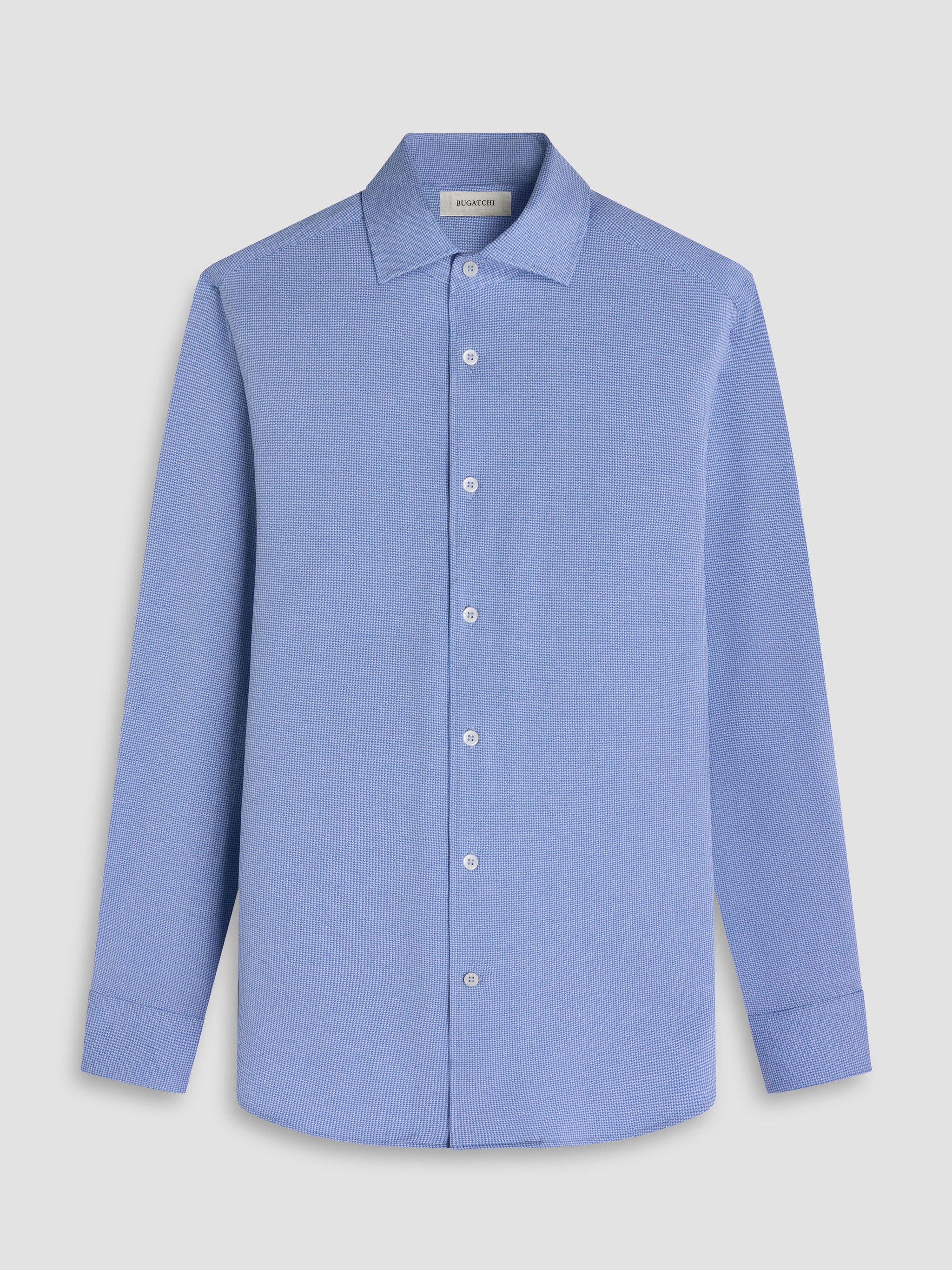 Bugatchi Ooohcotton Devon Sport Shirt - Sky
