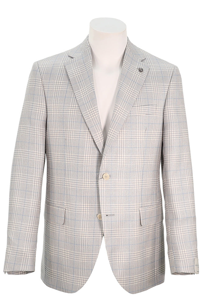 Jack Victor Men's Conway Model Sport Coat In Light Grey - Mondo Uomo