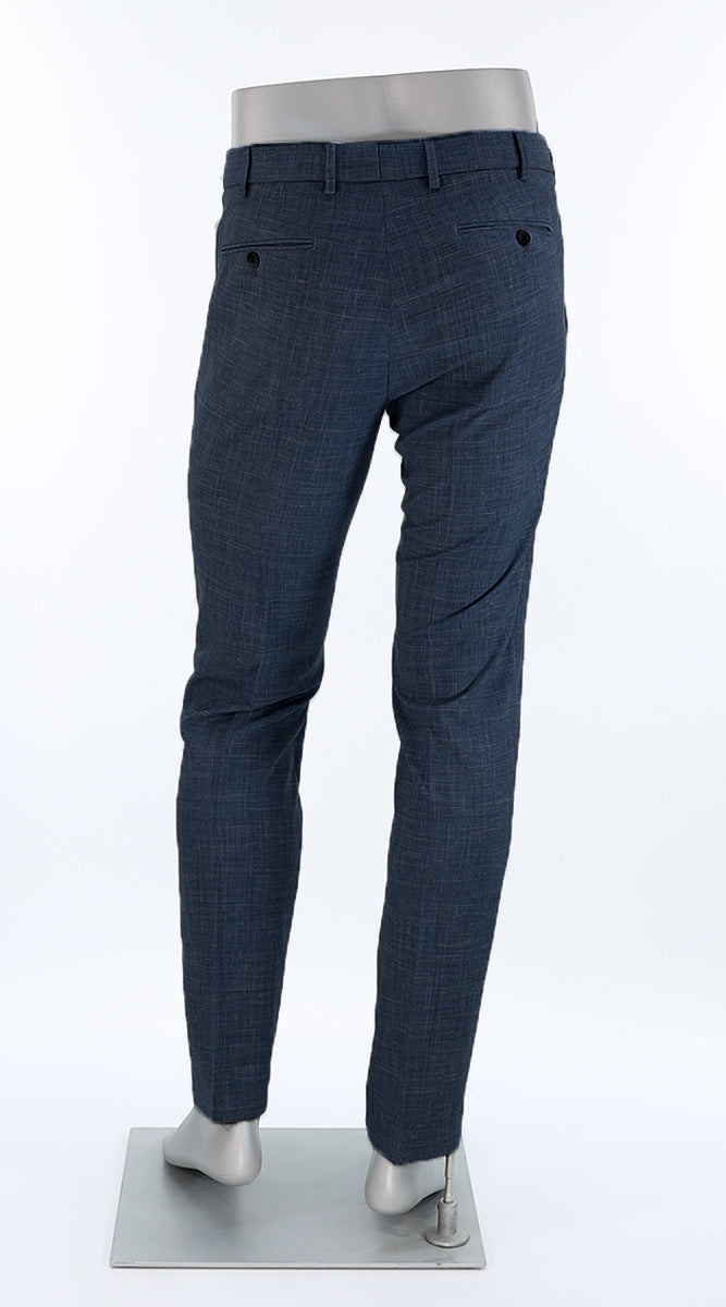 Meyer 2026 Bonn Linen Pants, NAVY