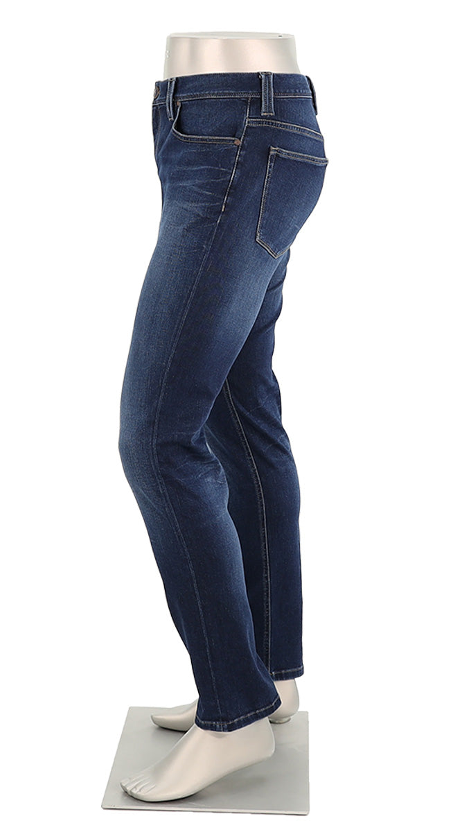 Alberto Men's Pipe Lefthand Denim In Blue Side View