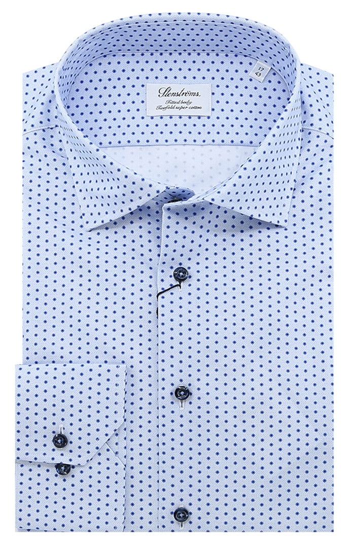 fitted lace wedding dress Brushed Steel Blue Dress Shirt 17.5 / 32/33