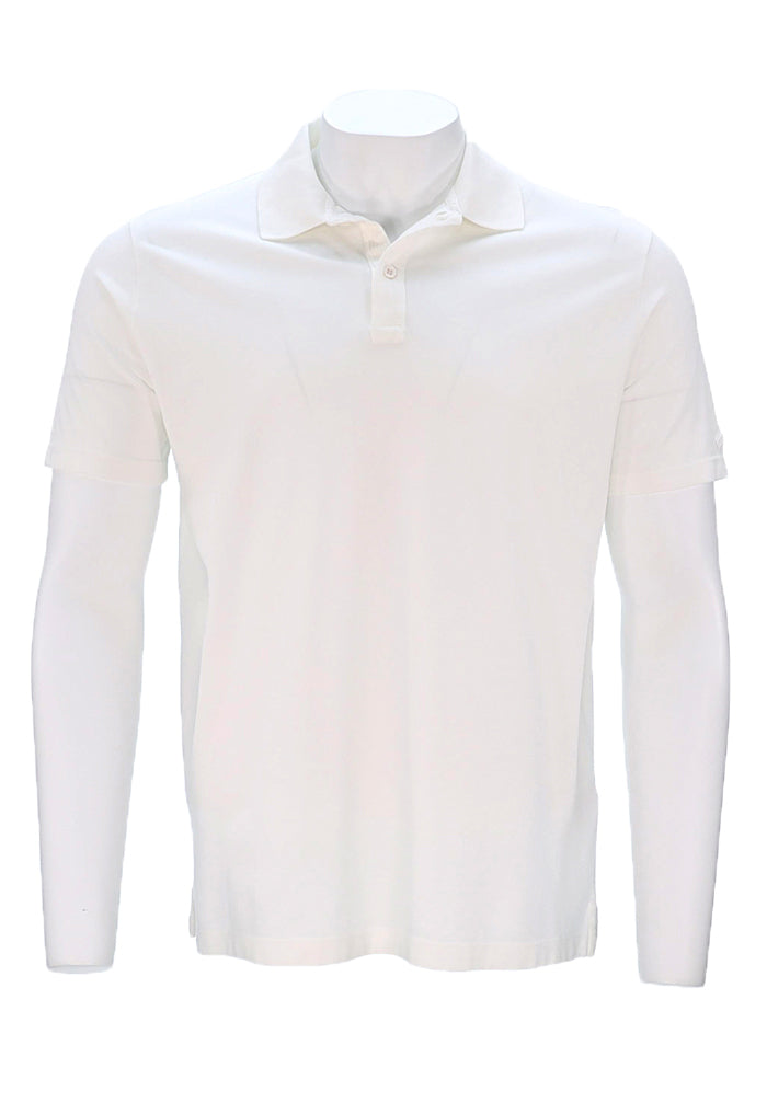 Paul and Shark Men’s Short Sleeve Polo Shirt in Solid White Cotton – Mondo Uomo