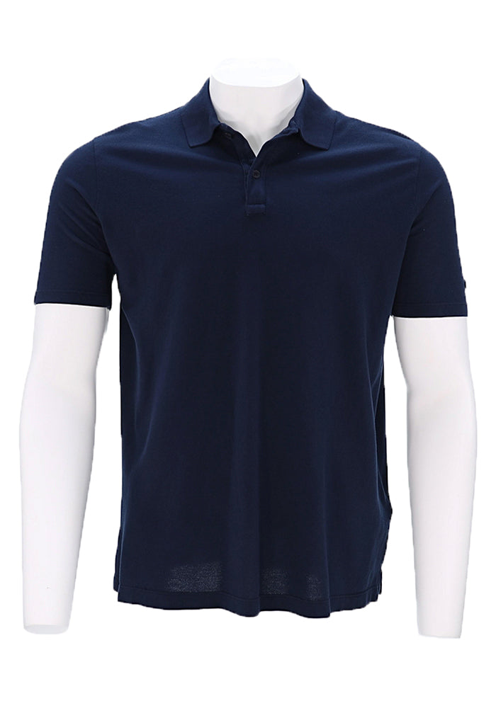 Paul and Shark Men’s Short Sleeve Polo Shirt in Solid Navy Cotton – Mondo Uomo