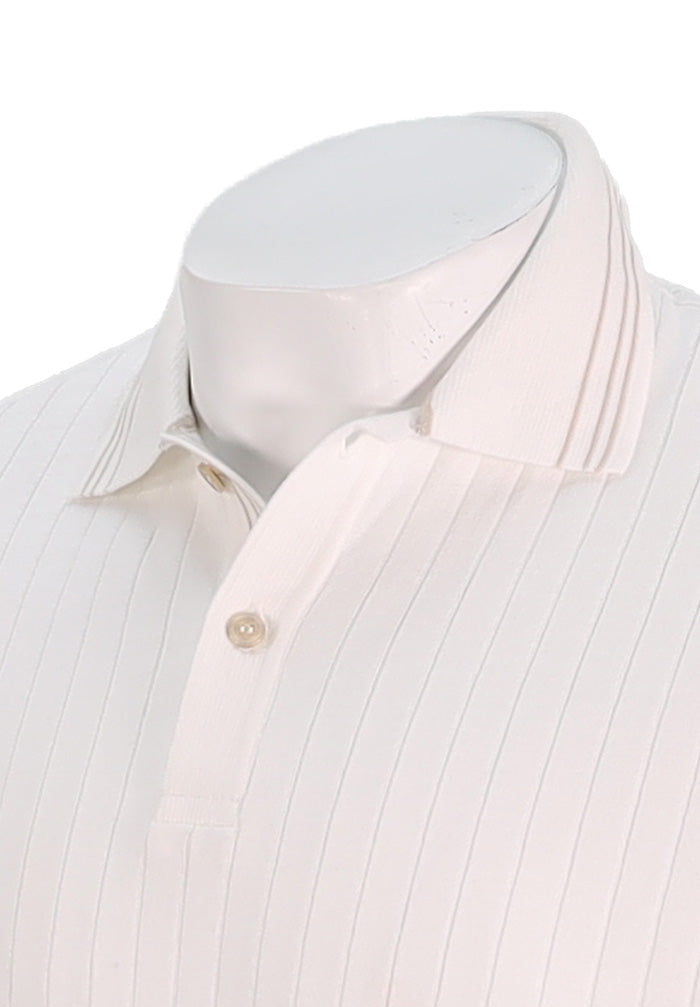 Paul & Shark S/S Flat Rib Polo, White