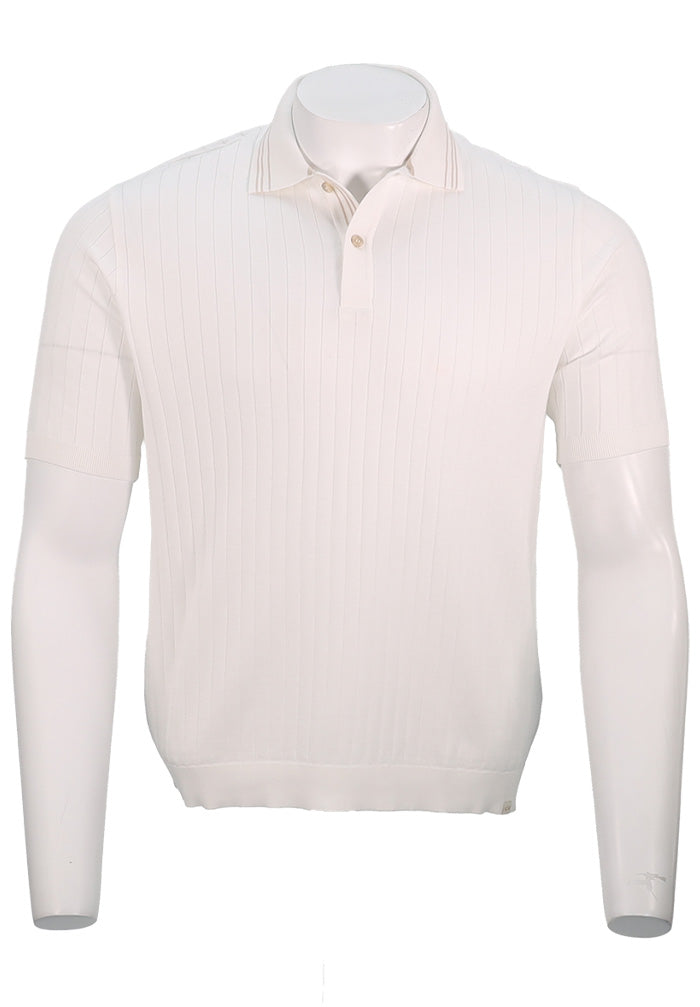 Paul & Shark S/S Flat Rib Polo, White