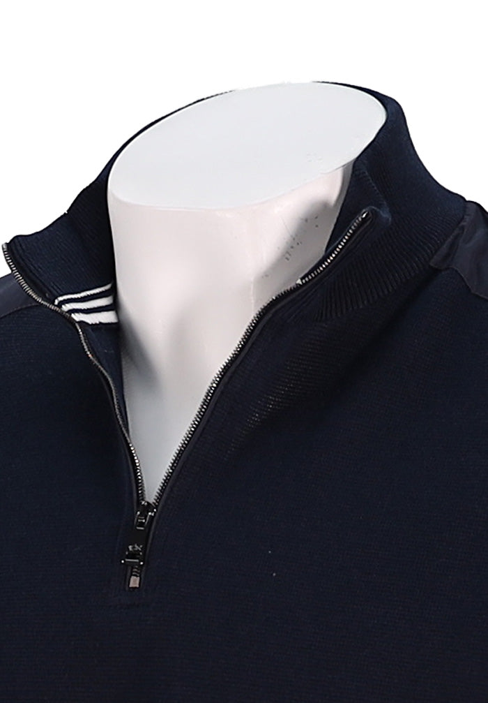 Paul & Shark Half Zip Sweater, Navy