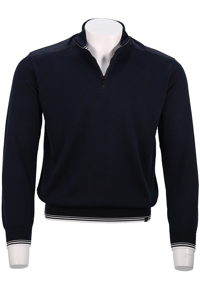 Paul & Shark Half Zip Sweater, Navy