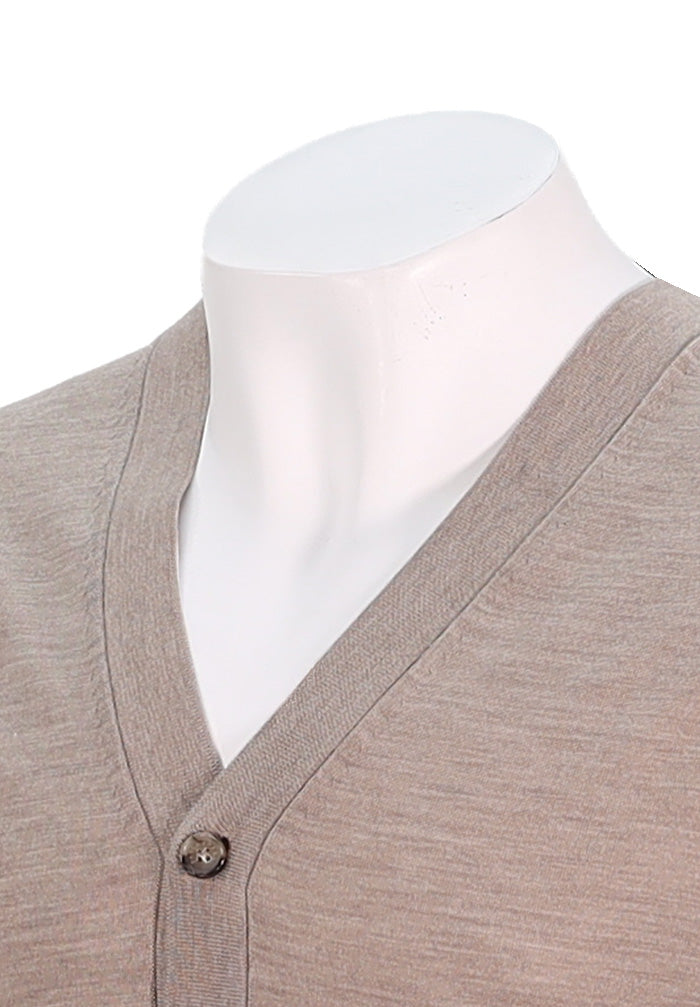 Paul & Shark Cardigan, Almond