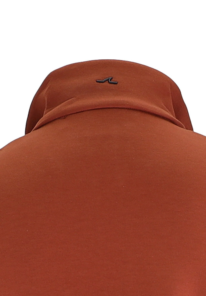 PAUL & SHARK Men's Rust Techno Fleece Gilet with Shark Fin Logo – Mondo Uomo