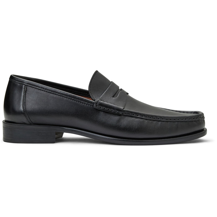 Bruno Magli Tonio Loafer or Men In Black Nappa Side View