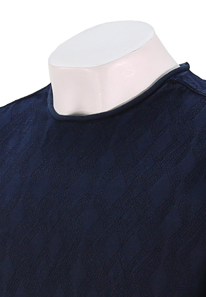 John Varvatos Textured Long Sleeve