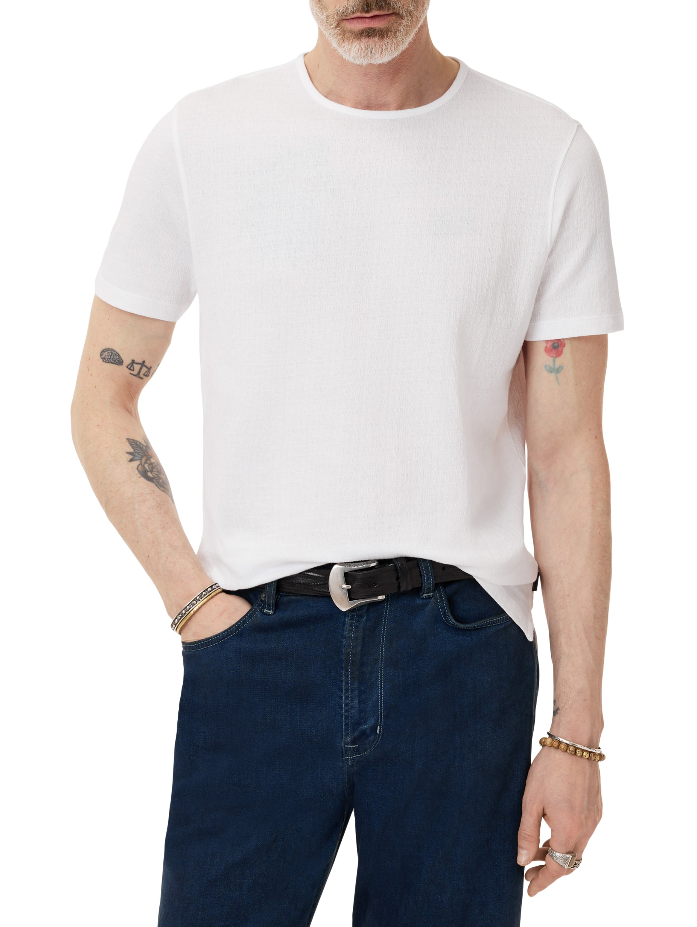 John Varvatos Short Sleeve Crew