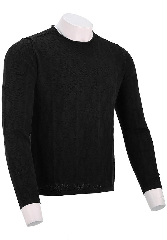 John Varvatos Textured Long Sleeve