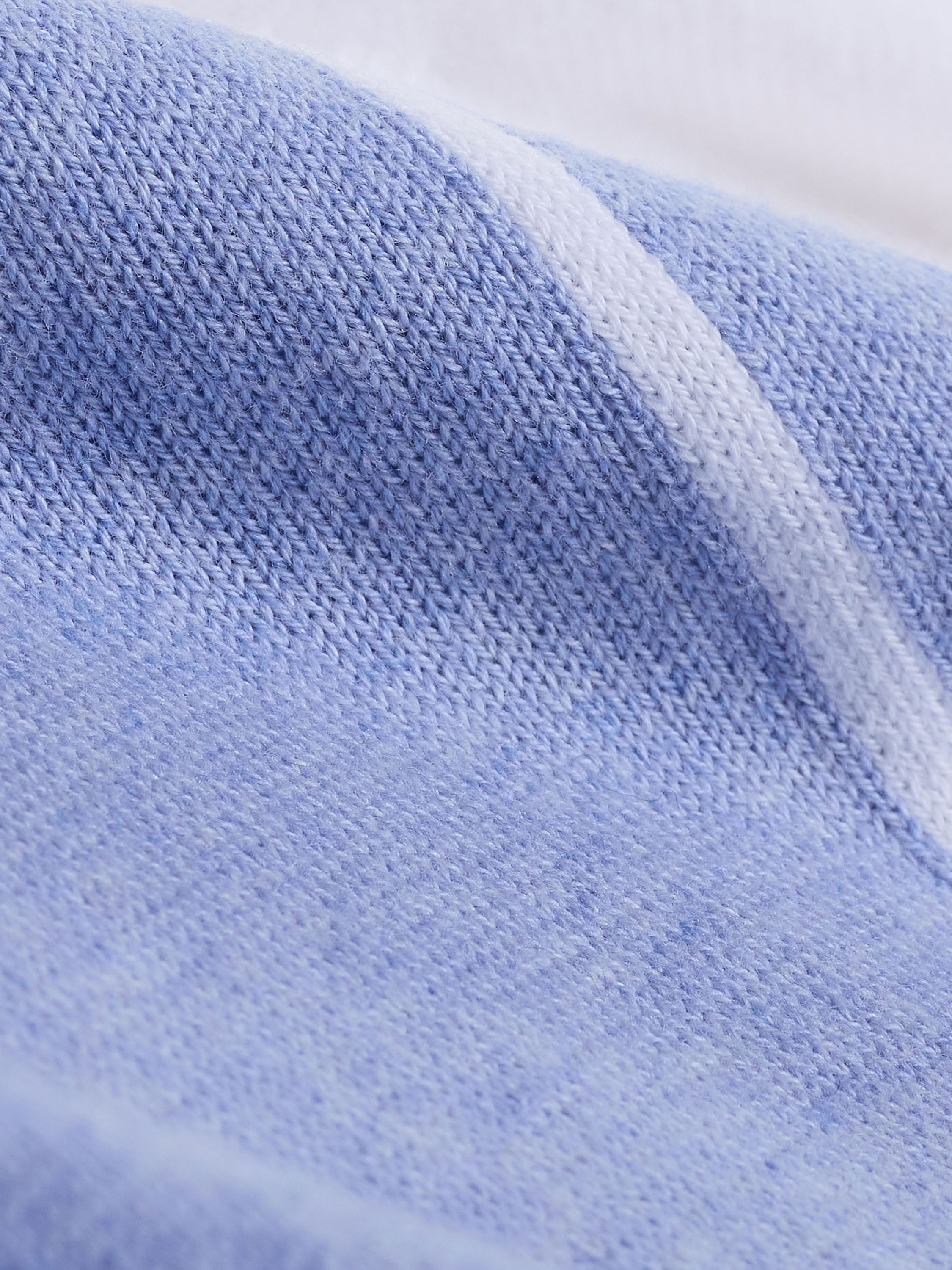 Bugatchi S/S Quarter Zip Polo, Air Blue