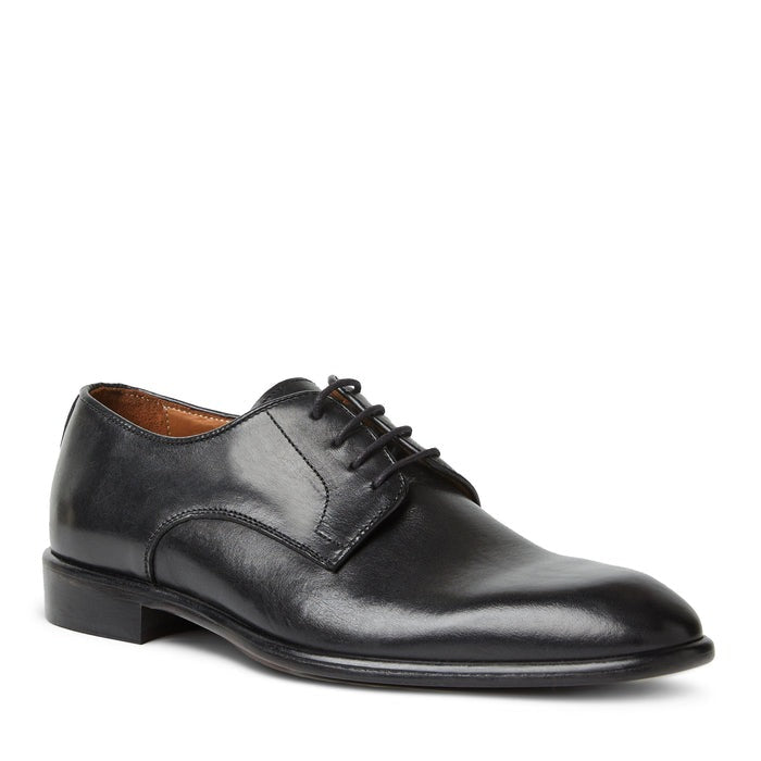 Bruno Magli Salerno Men’s Black Leather Derby Dress Shoe – Mondo Uomo