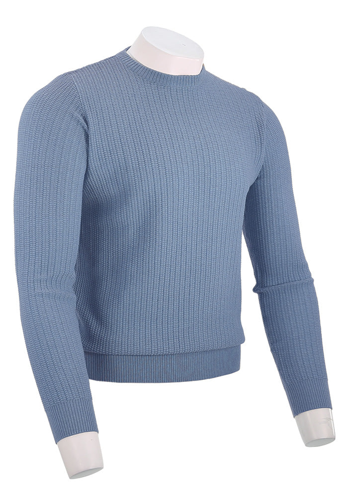 Stenstroms Textured Merino Crew
