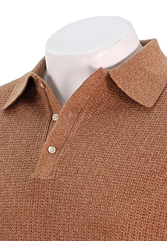 Stenstroms Crochet Polo, Cinnamon