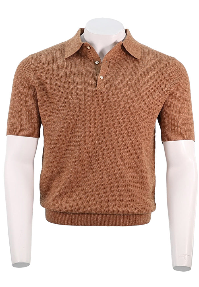 Stenstroms Crochet Polo, Cinnamon