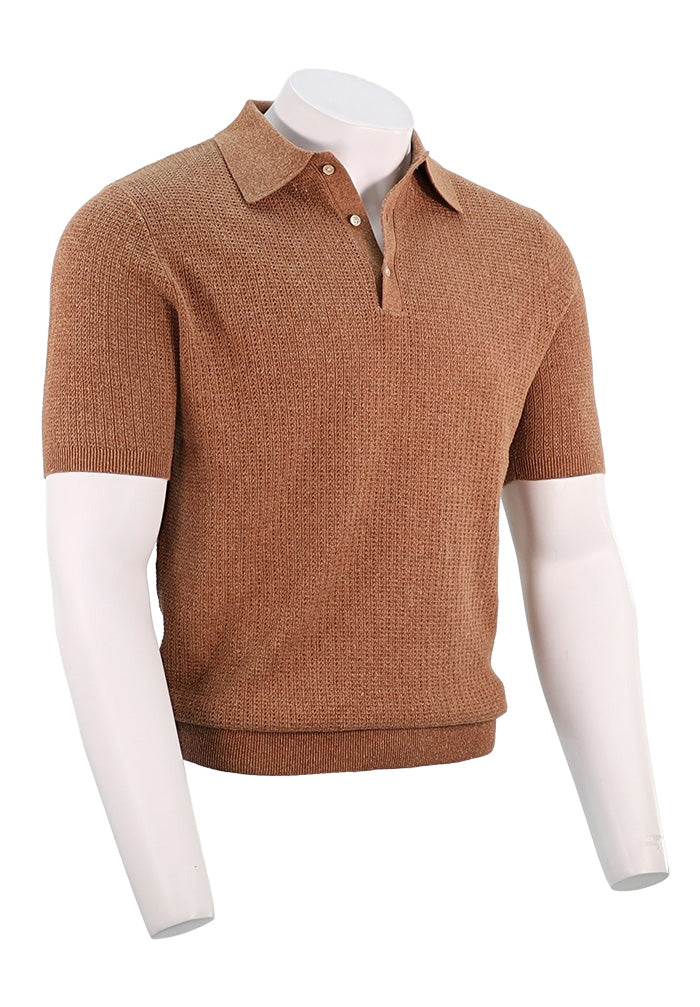 Stenstroms Crochet Polo, Cinnamon