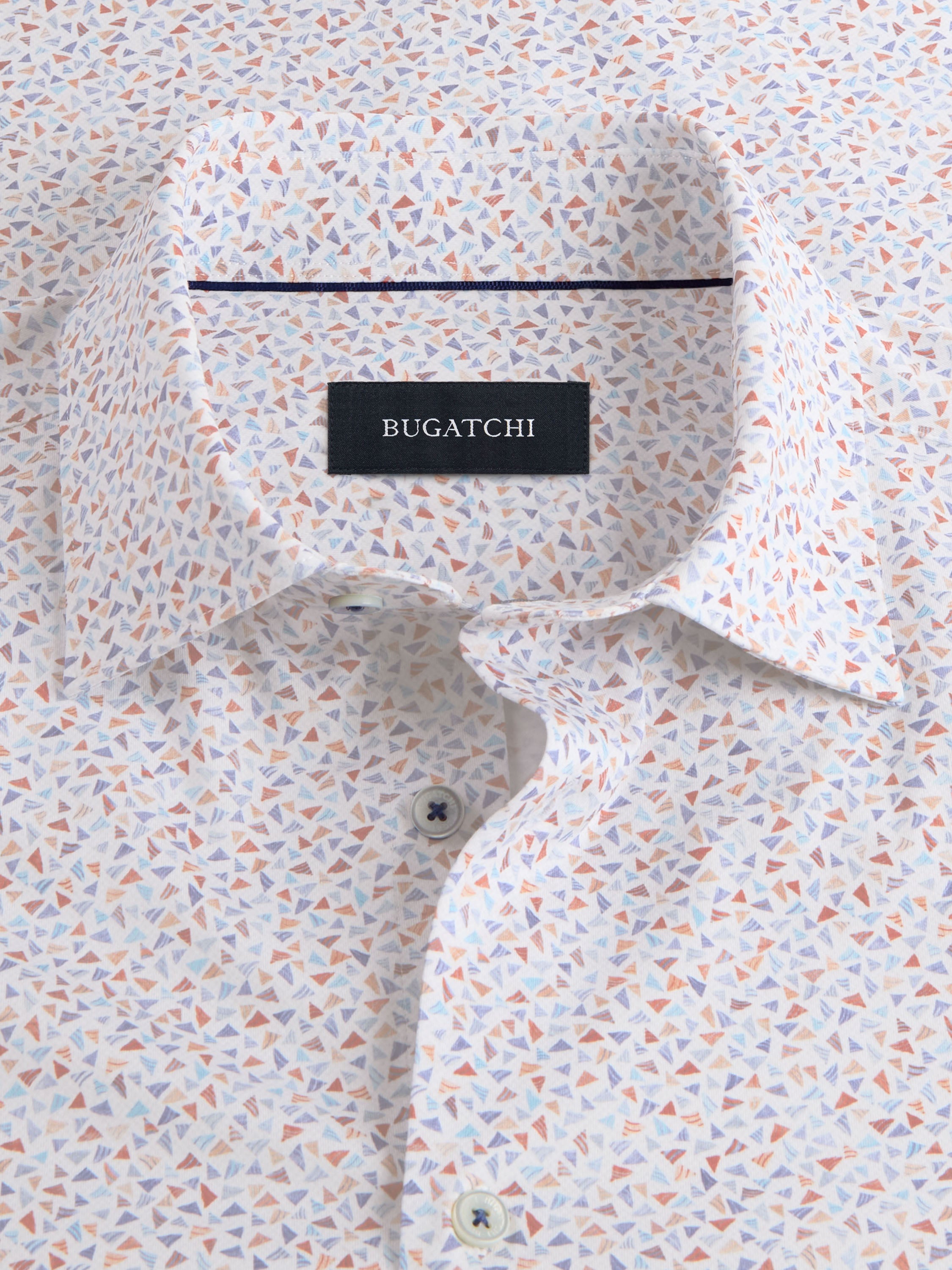 Bugatchi Ooohcotton Mile S/S Shirt
