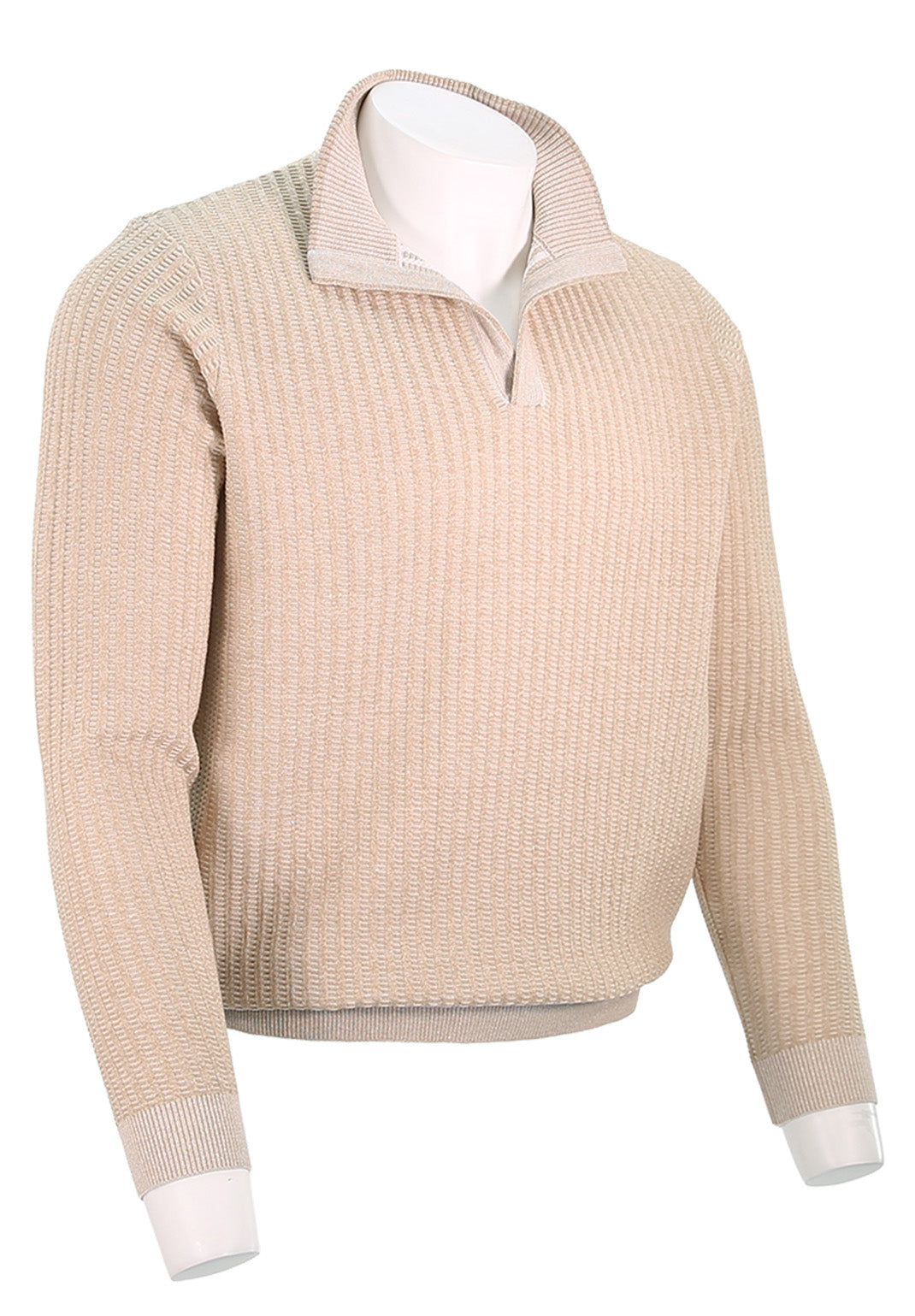 St. Croix Long Sleeve Open Neck, Hazelnut