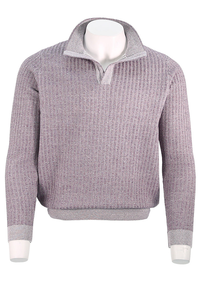 St. Croix Long Sleeve Open Neck, Mulberry