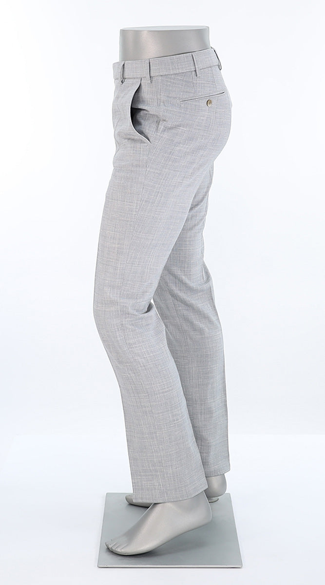 Meyer 2026 Bonn Linen Pants, LIGHT GREY