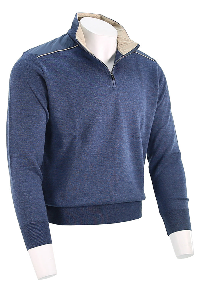 Typhoon Platinum half zip sweater