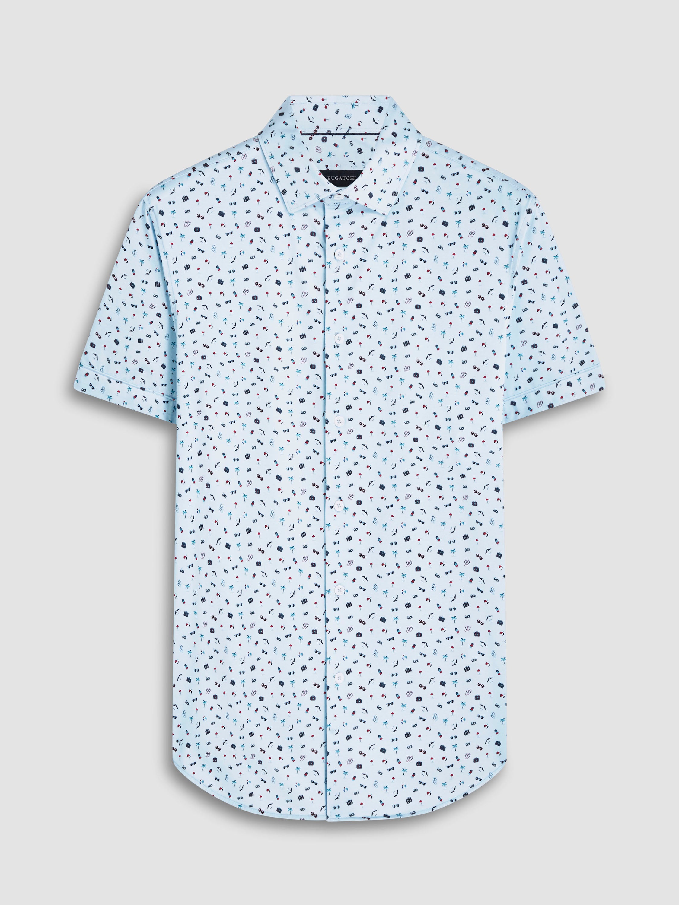 Bugatchi Ooohcotton Mile S/S Shirt