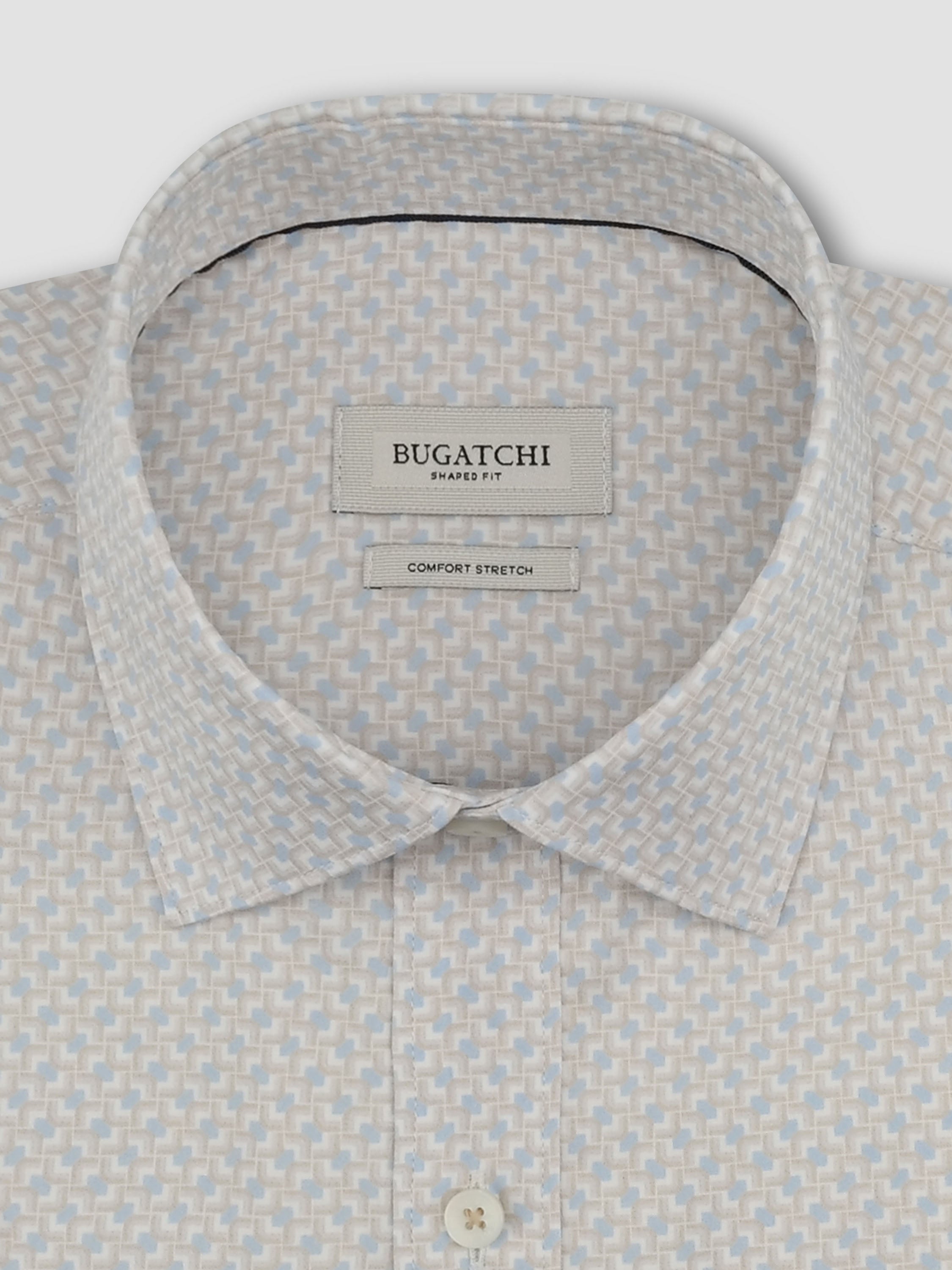 Bugatchi L/S Axel Shirt, Almond