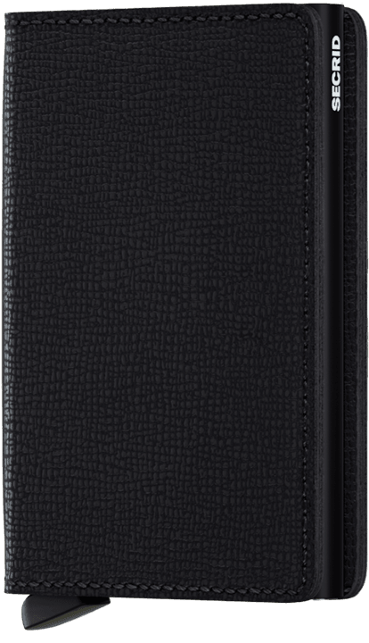 SECRID Men's Slimwallet Crisple In Black - Mondo Uomo