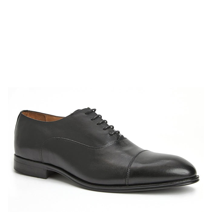 Bruno Magli Adriano Men’s Black Leather Cap Toe Oxford Dress Shoe – Mondo Uomo