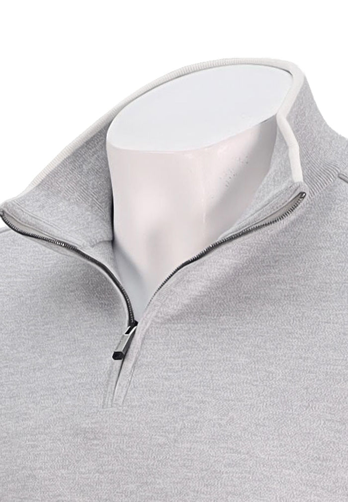 Paul & Shark Quarter Zip Sweater, Grey