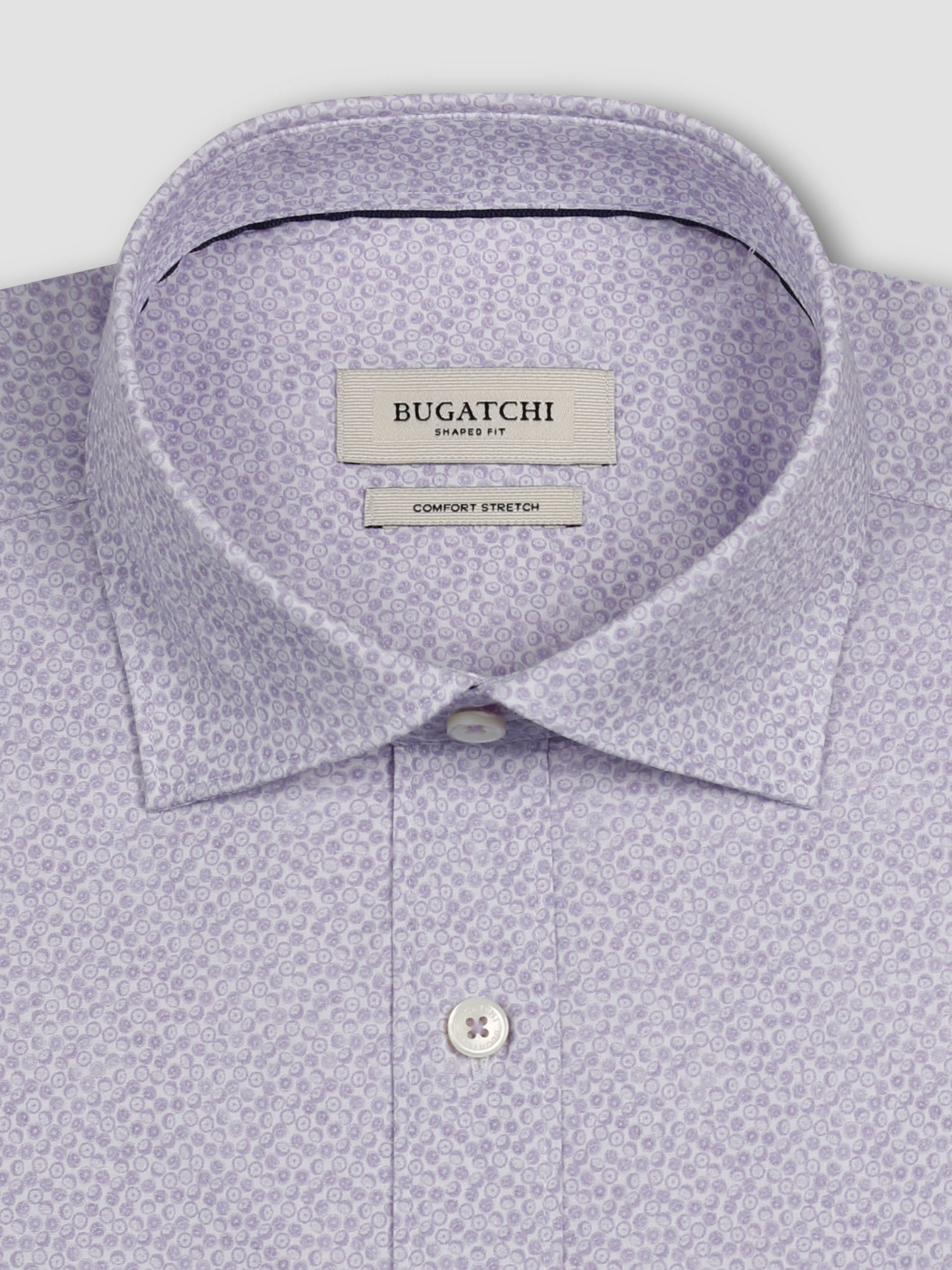 Bugatchi L/S Axel Shirt, Lilac