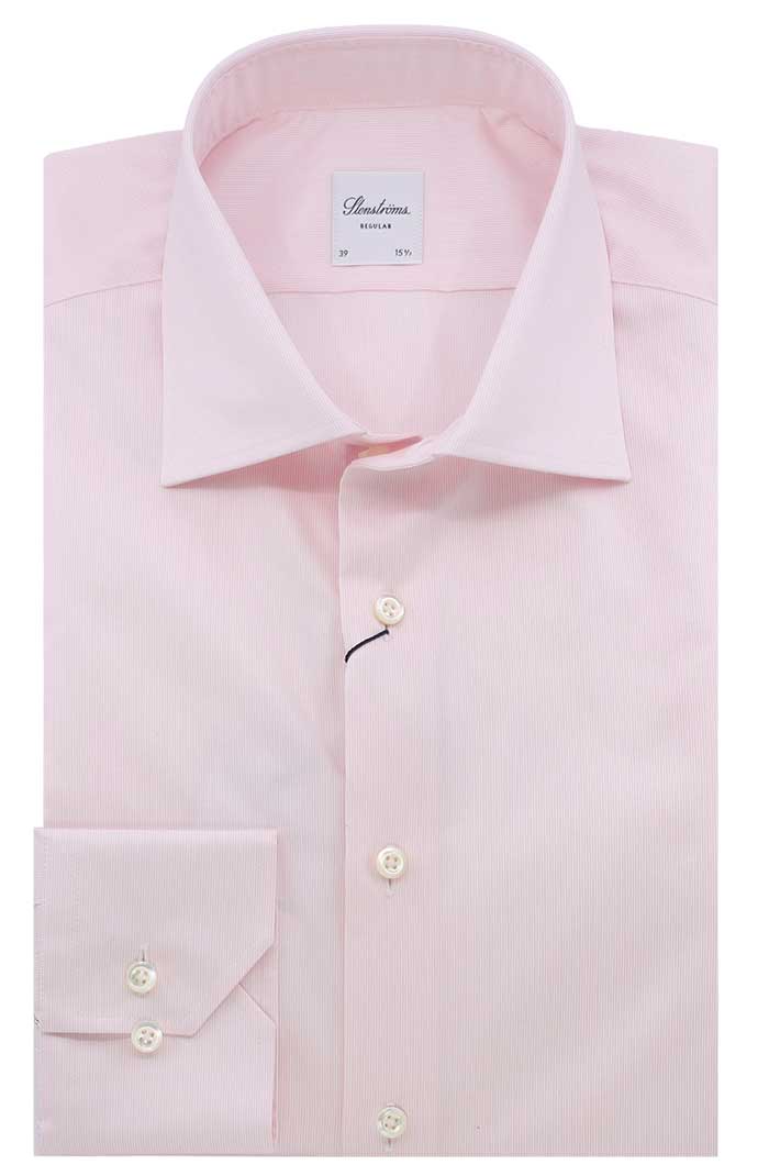 Stenstroms L/S Dress Shirt, Light Pink