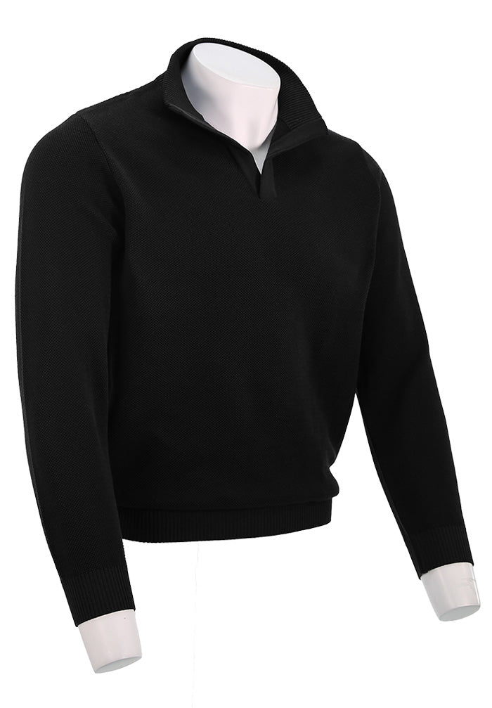 St Croix Open Mock Crystal Stitch Black