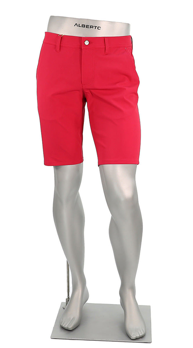 Alberto Earnie Golf 3X DRY Men’s Slim Fit Red Activewear Shorts – Mondo Uomo