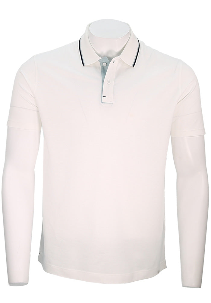 Paul & Shark Men's S/S Cotton Polo In White - Mondo Uomo Fine Menswear
