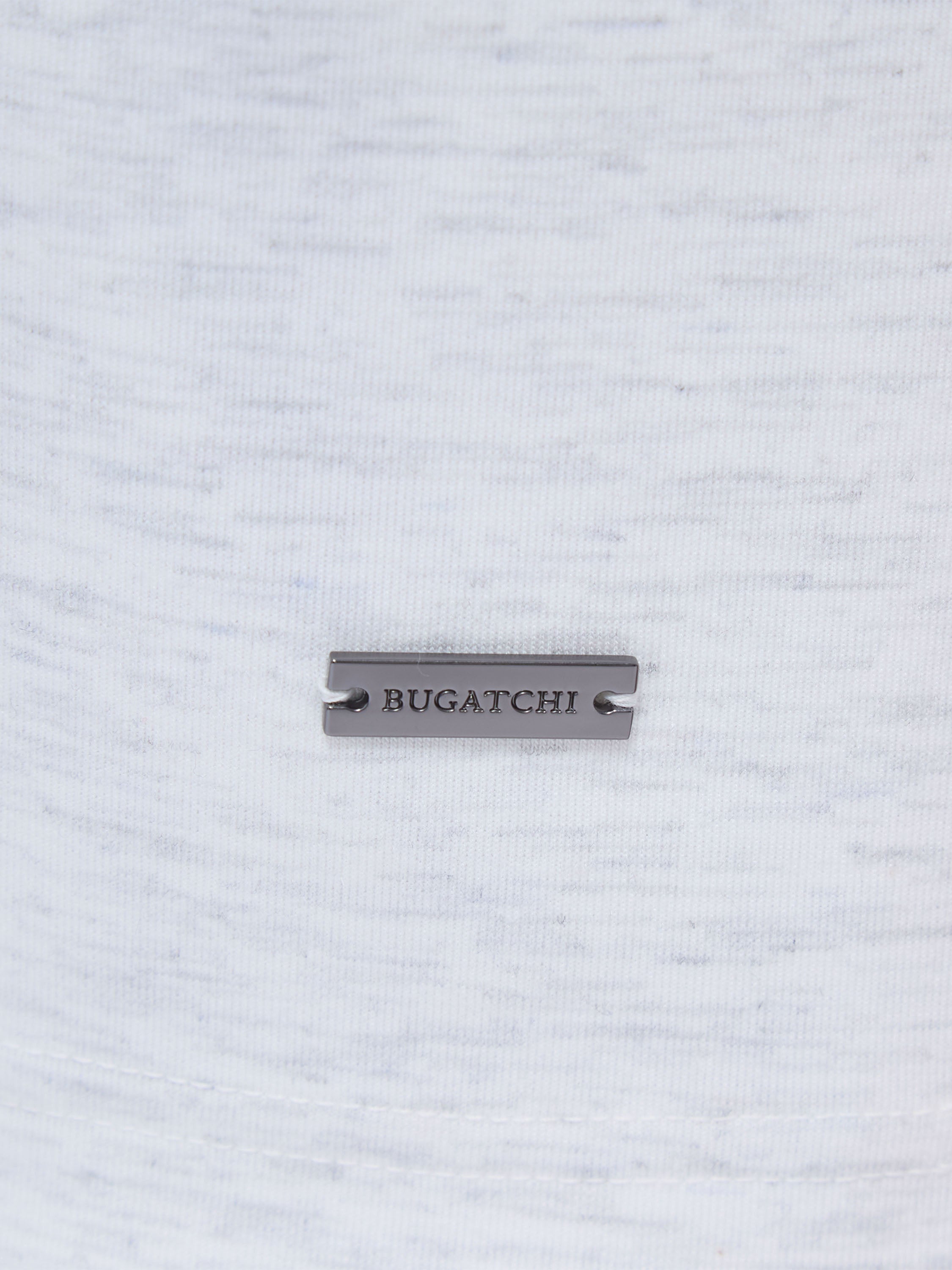 Bugatchi Heather Soft Touch 1/4 Zip For Men In Chalk GF2425K53